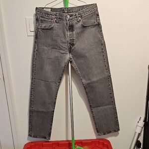 Levi's 501 '93 Premium Jeans - Straight Cut - Black Washed - Men's 33x30